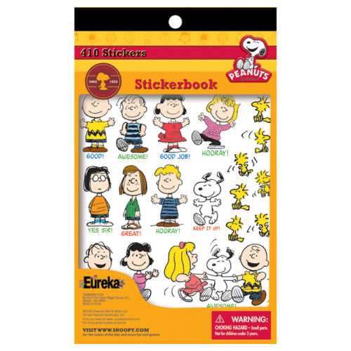 Peanuts&reg; Sticker Book, 410 Stickers