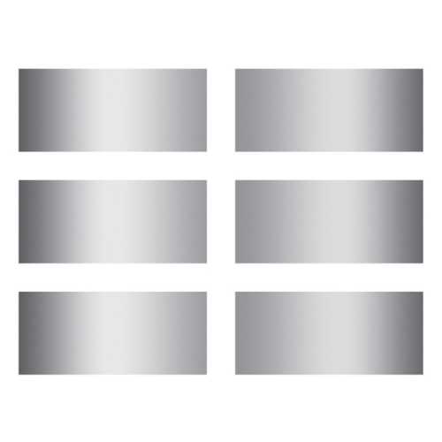 Rectangles Scratch Off Stickers, Pack of 180