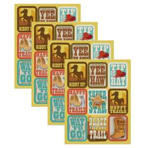Wild Wild Classroom Giant Stickers, Pack of 36