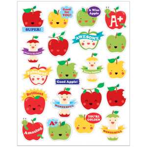 Apple Scented Stickers, Pack of 80
