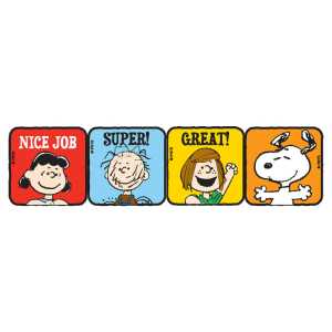 Peanuts&reg; Motivational Theme Stickers, Pack of 120