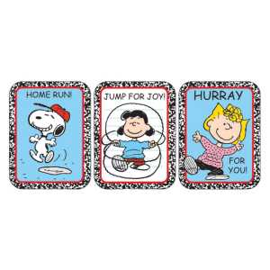 Peanuts&reg; Motivational Sticker, Pack of 36