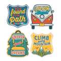 Adventurer Sticker Badges Stickers, Pack of 40