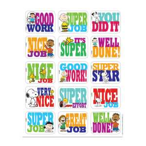 Peanuts&reg; Success Stickers