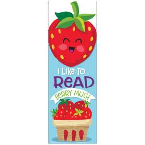 Strawberry Scented Bookmarks, Pack of 24