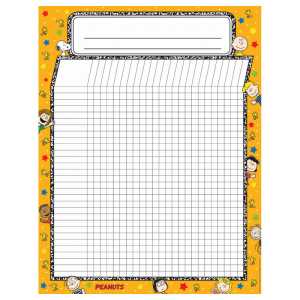 Peanuts&reg; Incentive Chart 17" x 22" Poster