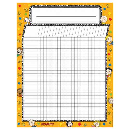 Peanuts&reg; Incentive Chart 17