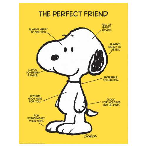Peanuts&reg; The Perfect Friend Poster, 17