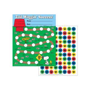 Peanuts&reg; Mini Reward Charts with Stickers, Pack of 36
