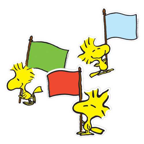 Peanuts&reg; Woodstock Asstd Paper Cut-Outs, 36/pkg