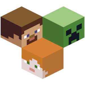 Minecraft Assorted Paper Cut Out, Pack of 36