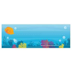 Seas the Day Tented Name Plates, Pack of 36