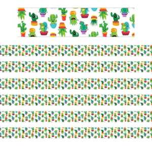 A Sharp Bunch Tossed Pattern Deco Trim&reg;, 37 Feet Per Pack, 6 Packs
