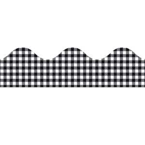 Gingham Extra Wide Deco Trim&reg;, 37 Feet