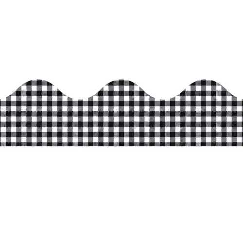 Gingham Extra Wide Deco Trim&reg;, 37 Feet