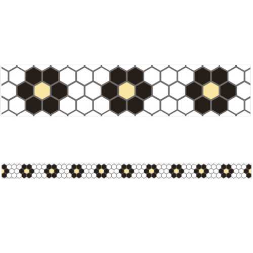The Hive Floral Mosaic Deco Trim&reg;, 37 Feet