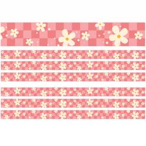 Flower Power Deco Trim, 37 Feet Per Pack, 6 Packs