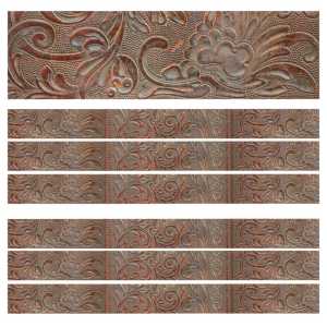 Western Leather Deco Trim, 37 Feet Per Pack, 6 Packs