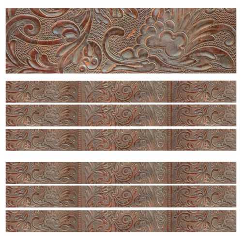 Western Leather Deco Trim, 37 Feet Per Pack, 6 Packs