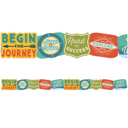 Adventurer Badges Extra Wide Deco Trim&reg;, 37 Feet