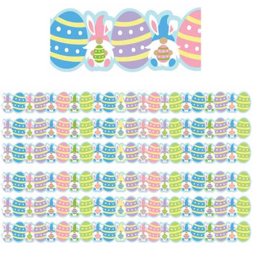 Easter Gnomes Extra Wide Deco Trim&reg;, 37 Feet Per Pack, 6 Packs
