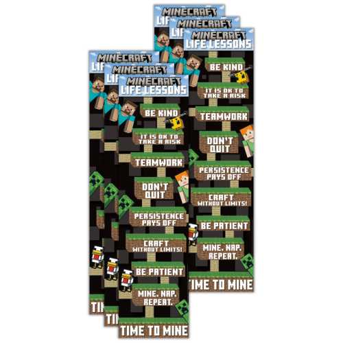 Minecraft Life Lessons Banner, 12