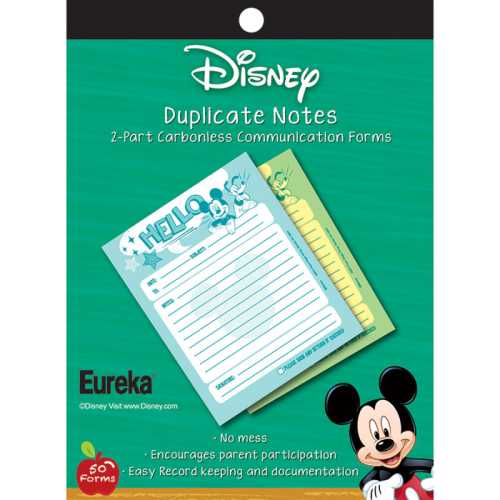 Mickey&reg; Hello Duplicate Notes, Pack of 50