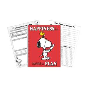 Peanuts&reg; Lesson Plan & Record Book