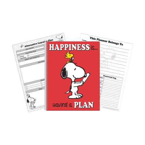 Peanuts&reg; Lesson Plan & Record Book