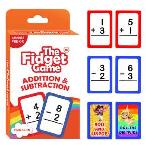 Addition and Subtraction Card Pack, Pre-K and Kindergarten