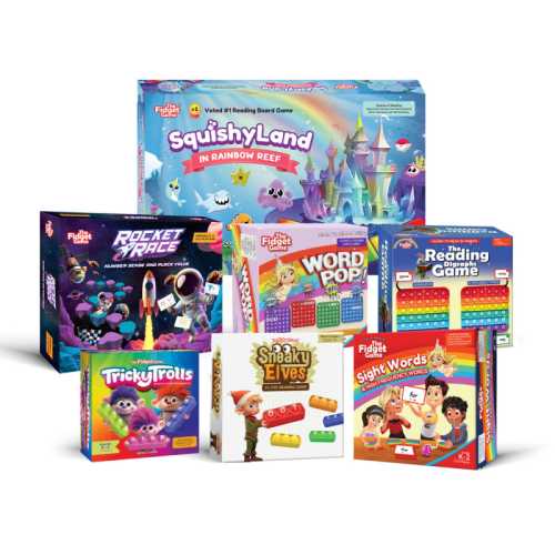 Grade 1 Shark Tank Bundle, Reading and Math Games