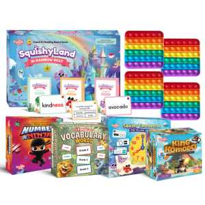 Grade 3-5 Classroom Bundle, Vocabulary, Reading and Math Games