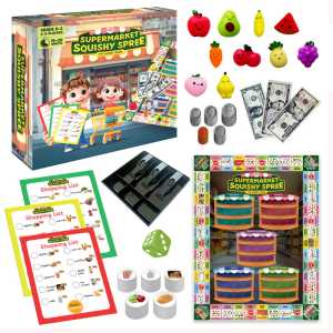 Supermarket Squishy Spree Money Counting Game