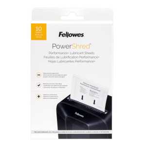 Powershred Performance+ Lubricant Sheets (10 Pack)