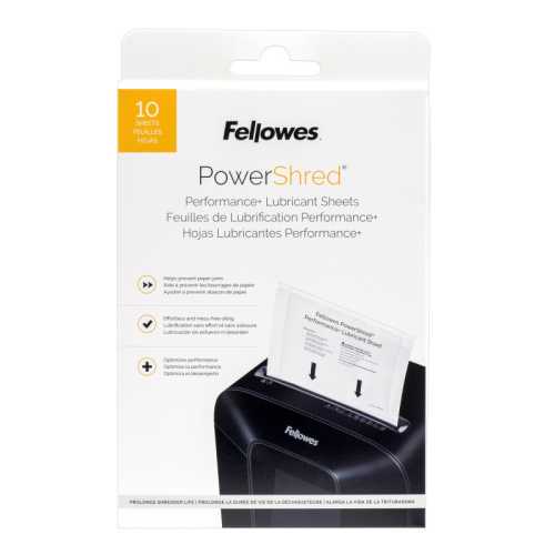 Powershred Performance+ Lubricant Sheets (10 Pack)