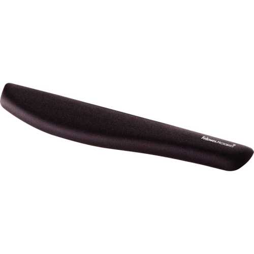 PlushTouch Foam Keyboard Wrist Rest with MICROBAN-Black