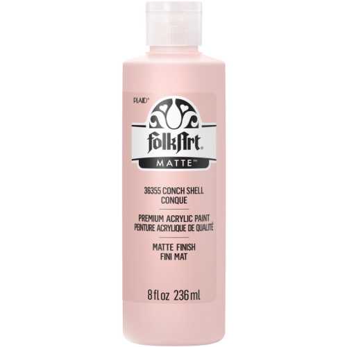 Acrylic Paint Matte, 8oz., Conch Shell