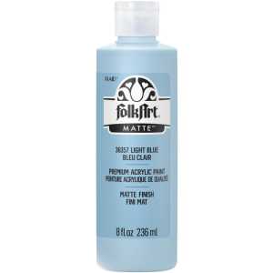 Acrylic Paint Matte, 8oz., Light Blue