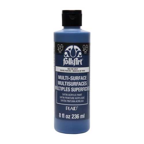 Acrylic Paint Multi-Surface Satin, 8oz., Ink Spot