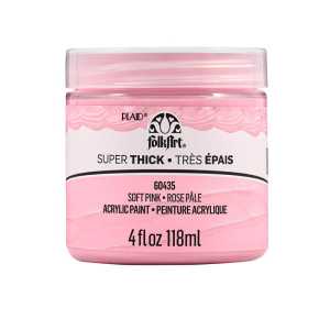 Super Thick Acrylic Paint, 4 oz, Soft Pink