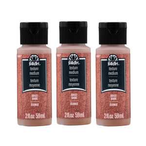 Textured Medium, 2 oz, Bark, 3-Pack