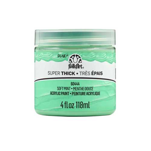 Super Thick Acrylic Paint, 4 oz, Soft Mint