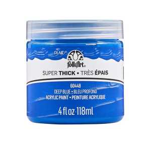 Super Thick Acrylic Paint, 4 oz, Deep Blue
