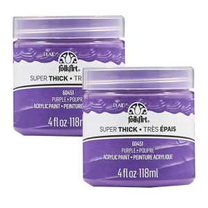Super Thick Acrylic Paint, 4 oz, Purple, 2-Pack