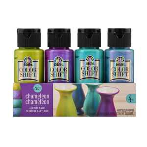 Acrylic Paint Kit, 2oz., Color Shift Chameleon, 4-Piece Set