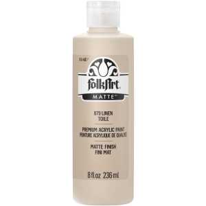 Acrylic Paint Matte, 8oz., Linen