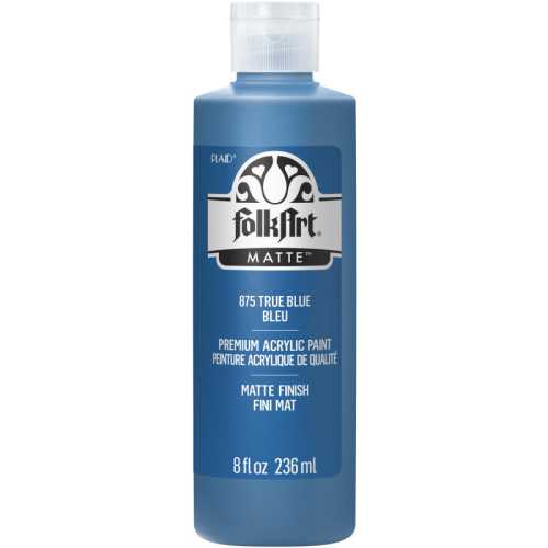Acrylic Paint Matte, 8oz., True Blue