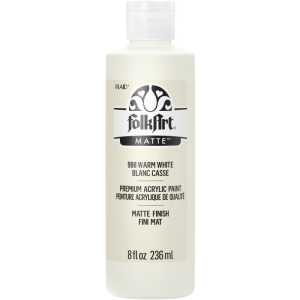 Acrylic Paint Matte, 8oz., Warm White