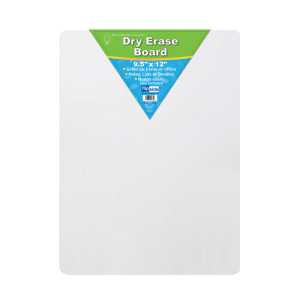 Dry Erase Board, 9.5" x 12"