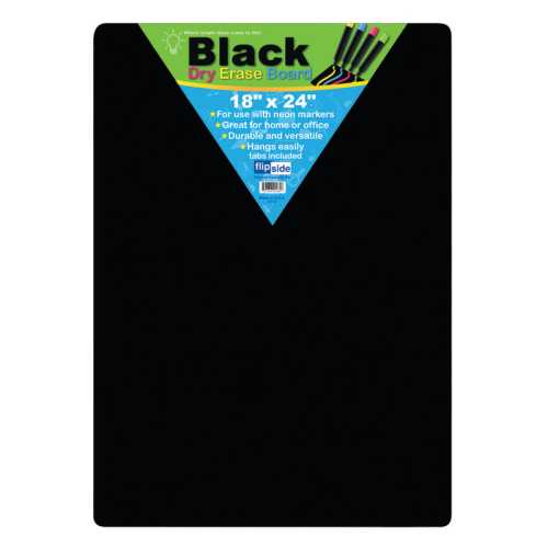 Black Dry Erase Board, 18